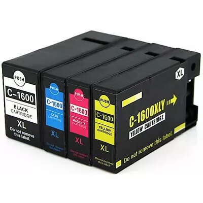 $5 • Buy Non-OEM PGI1600XL PGI 1600XL Ink Cartridge For Canon Maxify MB2060 MB2360 MB2160