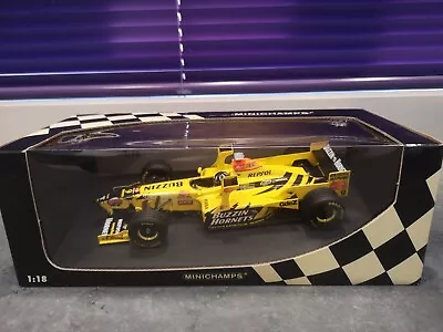 Minichamps 1/18  Jordan 198W Tower Wing Damon Hill Buzzing Hornets • £30