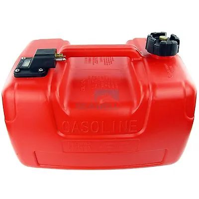 $65.99 • Buy 12L Portable Boat Fuel Tank 3 Gallon Yamaha Marine Outboard Gas Tank W Connector