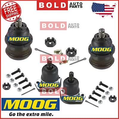 For Moog Upper & Lower Ball Joints For Chevelle GTO Camaro 64-68-72 Nova Cutlass • $103.95
