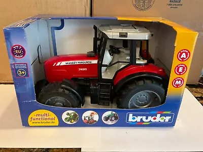 Bruder  1:16  1/16 Plastic MASSEY FERGUSON 7480  Tractor • $30