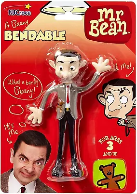 NJ Croce Mr. Bean Bendable Figure • $20.56