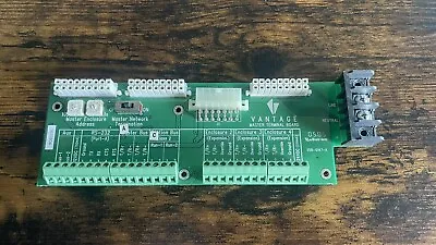 Vantage Controls Master Terminal Board VDB-0147-A  For Vantage Q Controllers • $45