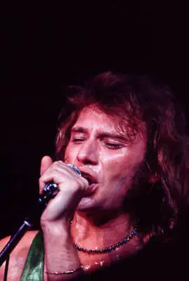 $9 • Buy Johnny Hallyday In Concert OLD PHOTO