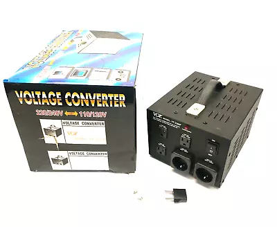 VCT VT-2300F Voltage Converter Up/Down Transformer 220/240V 110/120V 2300W • $125.09