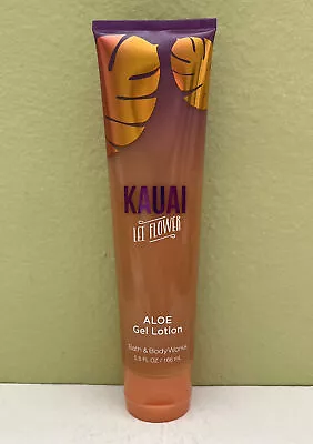 (1) Bath & Body Works KAUAI LEI FLOWER Aloe Gel Lotion 5.6oz NEW • $24.95