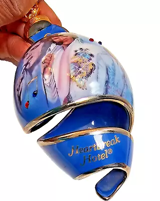 Bradford EditionGlass Elvis Presley Ornament  Heart Break Hotel  With Gold Tone • $24.99