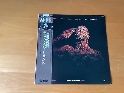 Lp Test Dept The Unacceptable Face Of Freedom Japan Obi Yx-7393-ax • £19.99