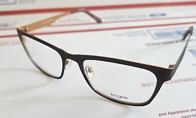 Legre Eyeglasses Frames LE5110 H6 Brown Full Rim 53-18-140 Metal W/ Case • $55