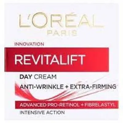 L'OREAL Revitalift Anti-Wrinkle + Extra Firming Hydrating DAY Cream 50ml  • £8.75