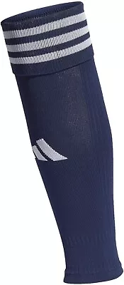 Adidas Mens Football Socks Team Sleeve 23 Size UK 11 - 12.5 Navy EU46-48 Size XL • £10.90