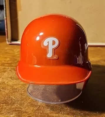 Philadelphia Phillies Riddell Mini Batting Helmet With Stand 7 X 6 • $29.89