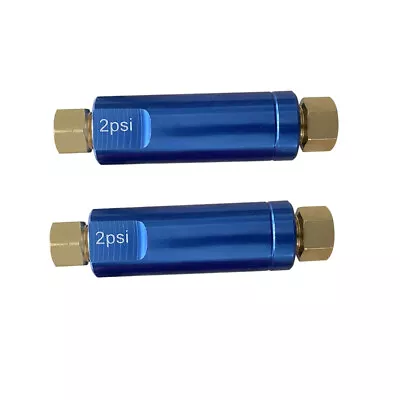 Street Rod GM Disc Brake Blue 2 Lb Residual Pressure Valve Check Valve 2pcs • $24.68