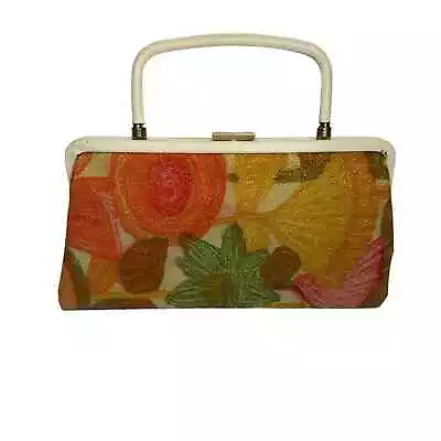 Garay Vintage floral Clutch purse • $40