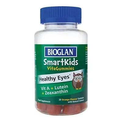 Bioglan Smartkids Healthy Eyes | Vitamin A | Lutein | Zeaxanthin | 30 Gummies • £4.95