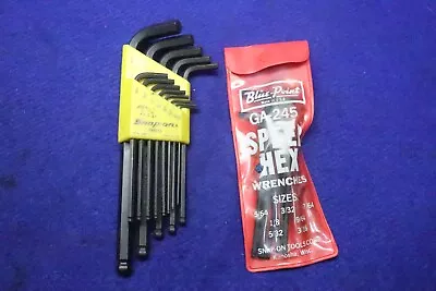 Snap-On And Blue-Point Allen Wrench Sets • $3