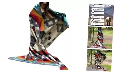 Alpaca Wool Blanket 80x90 In Hypoallergenic Soft Lightweight Handwoven  • $182.47