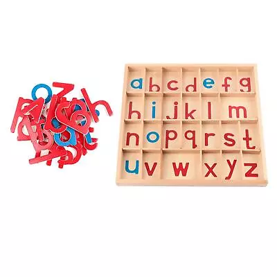 Montessori Movable Alphabet English Alphabet Toys with Box • $29.36