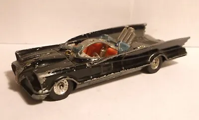 £5.99 • Buy 1970s Corgi Toys 267 Batmobile Black Whizzwheels Version Spares Or Repair Batman