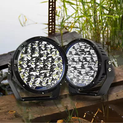 Kings 9” Illuminator LED Driving Lights (Pair) Fitted OSRAM LEDs 17586 Lumens • $239