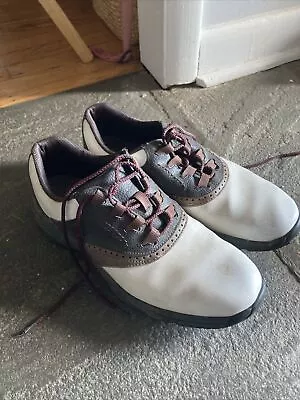 FootJoy Contour Golf Shoes Size 11 - Brown/White • $16