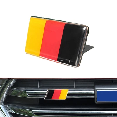 $4.96 • Buy German Flag Badge Emblem Sticker Decal Car Bumper Front Grille Decor Accessories