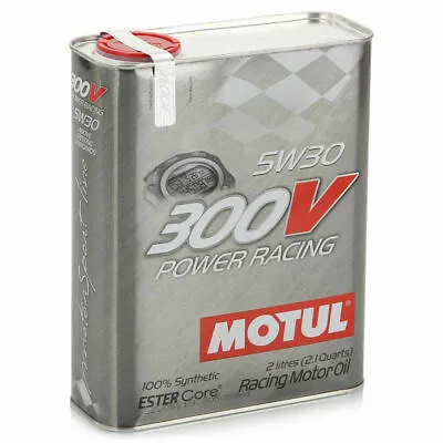 Motul 300V COMPETITION 5W30 2L Full Synthetic ESTER Racing Engine Motor Oil X1 • $42.90