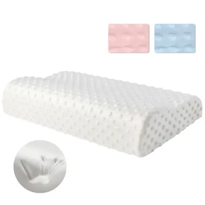 Memory Foam Pillow Contour Orthopedic Neck Support Hypoallergenic Washable Case  • $18.95
