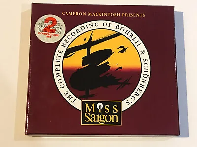 The Complete Recordings Of Boublil & Schonberg's Miss Saigon Cd Music Album • £6.49