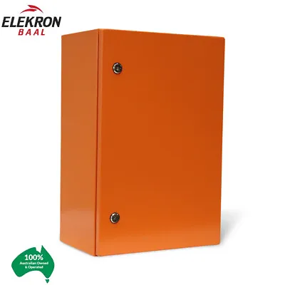 $153 • Buy Electrical Steel Enclosure Box Cabinet Switchboard 600(H)x400(W)x250(D) IP66