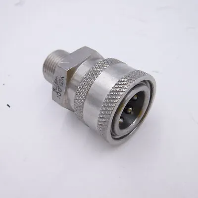 Veloci Stainless Steel Pressure Washer 3/8  NPT Male Quick Connect Coupler • $9.99