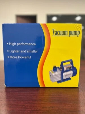$55 • Buy ZENY Vacuum Pump 3 CFM SingleStage 5 Pa Rotary Vane Economy 1/4 HP