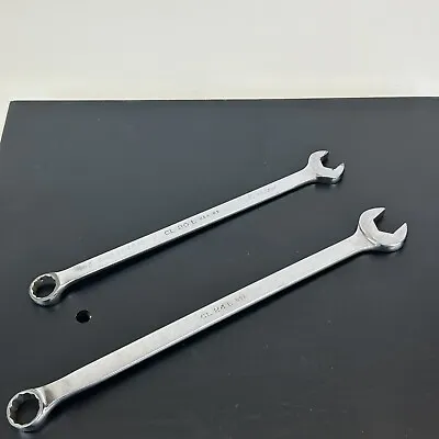 Mac Tools USA 5/8  & 3/4” (Lot Of 2) Long Combination Wrench CL20L & CL24L • $24.50