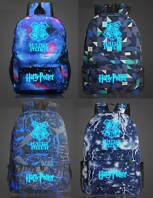 Harry Potter Hogwarts 002 Glow In Dark Backpack School Bag Kids AU Shop • $32