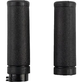 Drag Specialties Black Replacement Rubber Hand Grips For Harley Cable Op • $18.95
