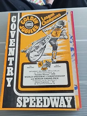 Coventry Bees Grand Prix 28/4/79 Good Condition No Writing Or Rust  • £0.60