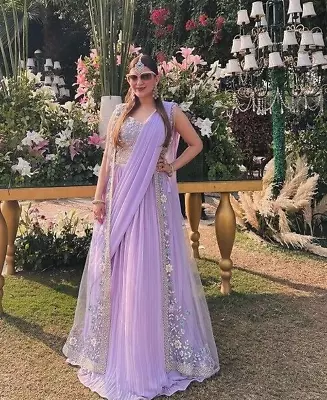 Sabyasachi Lehenga Choli Indian Wedding Dress Designer Lehenga PartyWear Lehenga • $67.15