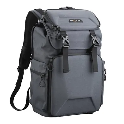 K&F Concept Camera Backpack Bag 25L With Laptop Compartment For DSLR • £69.99