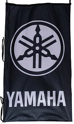 Yamaha-flag Black & White Vertical Banner 5 X 3 Ft 150 X 90 Cm • $27.99