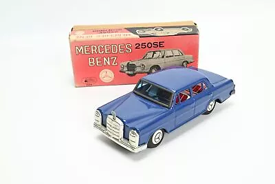 Ichimura (Japan) Mercedes Benz 250SE Tinplate Friction Drive • $151