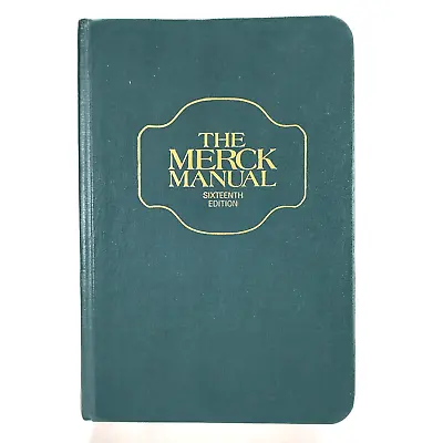 The Merck Manual Of Diagnosis And Therapy Robert Berkow 16th Edition 1992 • $15