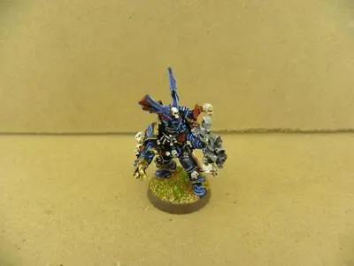 Warhammer Painted Chaos Space Marines Night Lords Hero • $59.01