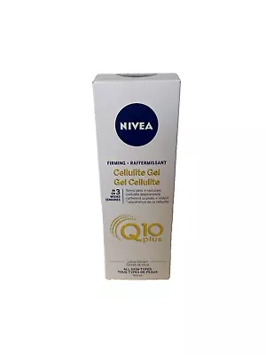 Nivea Firming CELLULITE GEL PLUS Q10 L-Carnitine All Skin Types 200 Ml NEW W BOX • $16.99