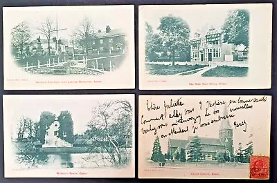 8  Early ESHER Surrey LONDON   Fricker Postcards Set C • £8