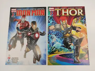 Lot Of 2 Aafes Special Edition Iron Man Thor Marvel Comics Iraq War • $7.99