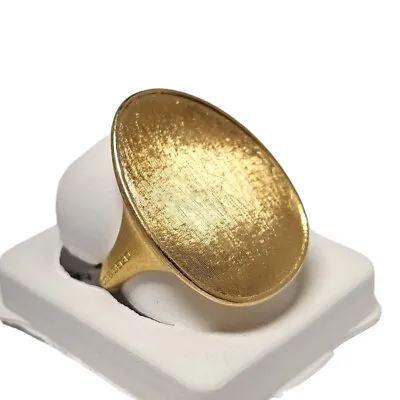 Marco Bicego 18k Yellow Gold Lunatic Cocktail Ring Unisex Size 6.5(US) • $1350
