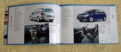 Vauxhall Astra Mk5 Range 2009 Models No3 Inc SRi SXi Design Elite Club Life  • $4.97