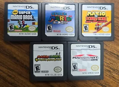 Nintendo DS Game Cartridges Choice Of Preowned Tested Cartridge Only Games • $12.99