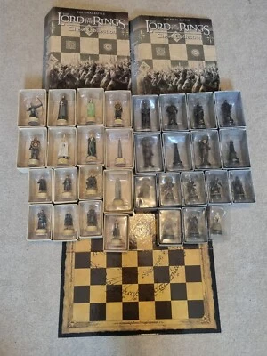 £200 • Buy Lord Of The Rings Eaglemoss Chess Set 1