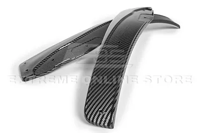 For 05-13 Corvette C6 | ZR1 Style HYDRO CARBON FIBER Side Skirts' Mud Flaps Pair • $109.99